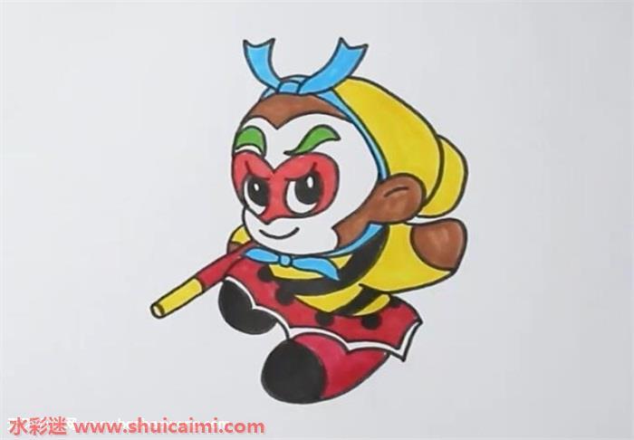 齐天大圣孙悟空怎么画 齐天大圣孙悟空简笔画简单易画