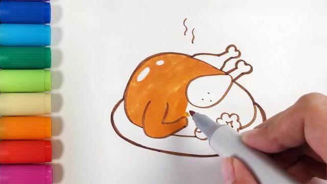 火鸡简笔画 火鸡简笔画图片