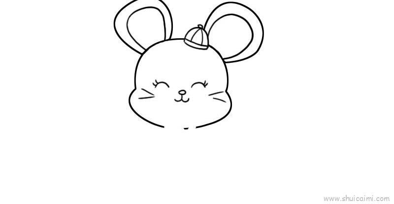 老鼠彩图儿童画怎么画 老鼠彩图简笔画图片大全