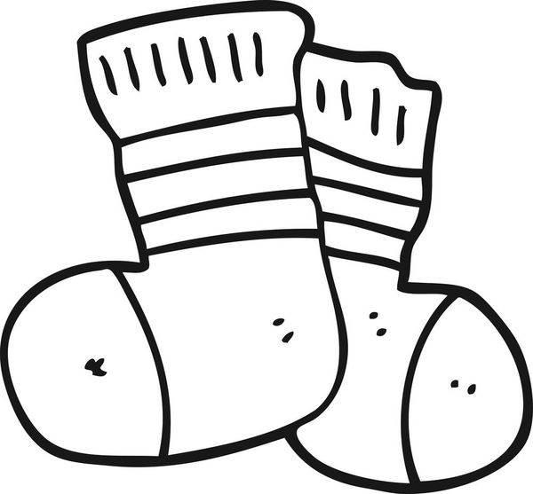 袜子简笔画 袜子简笔画儿童简笔画