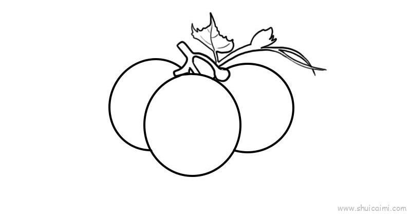 葡萄儿童画怎么画 葡萄简笔画图片