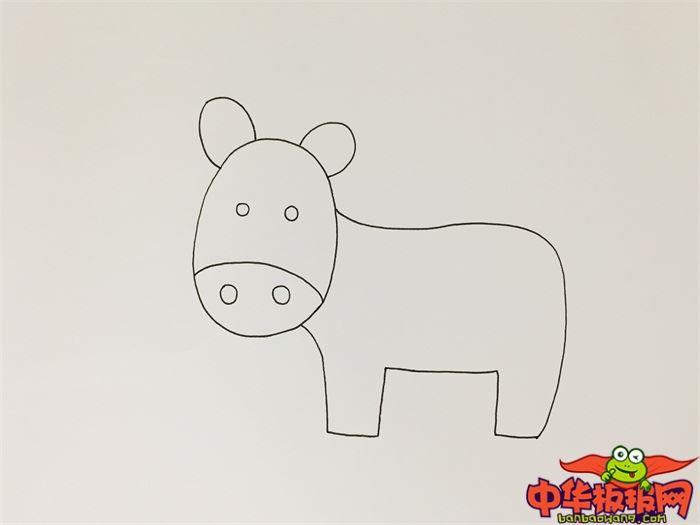 斑马图怎么画 斑马图简笔画简单彩色