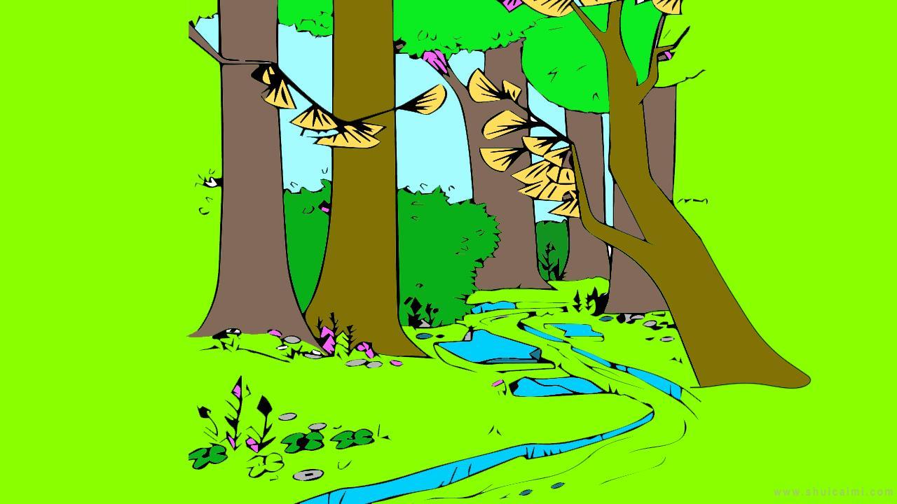 树丛简笔画怎么画 树丛简笔画步骤