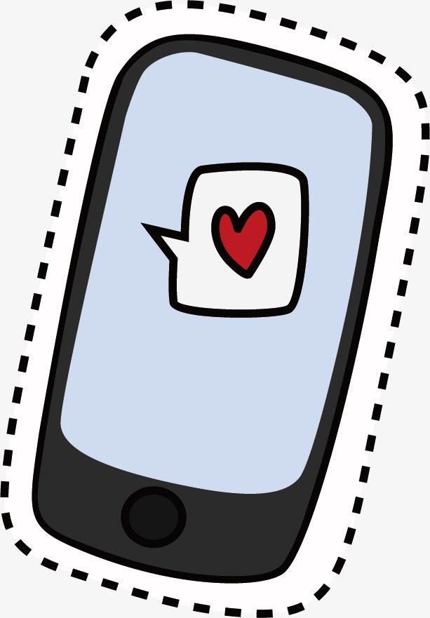 手机简笔画 手机简笔画图片