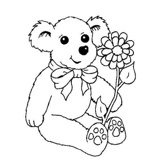 小熊简笔画图片可爱 小熊简笔画图片可爱带颜色