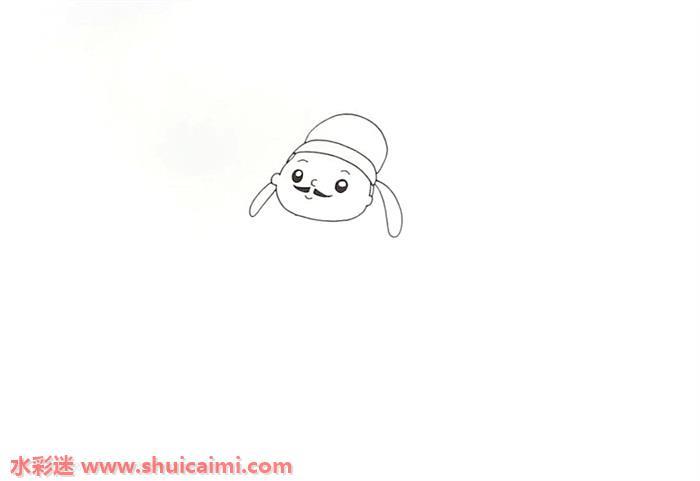 杜牧怎么画 杜牧简笔画画法