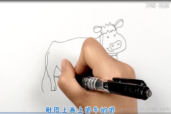 奶牛简笔画怎么画 奶牛简笔画简单又好看