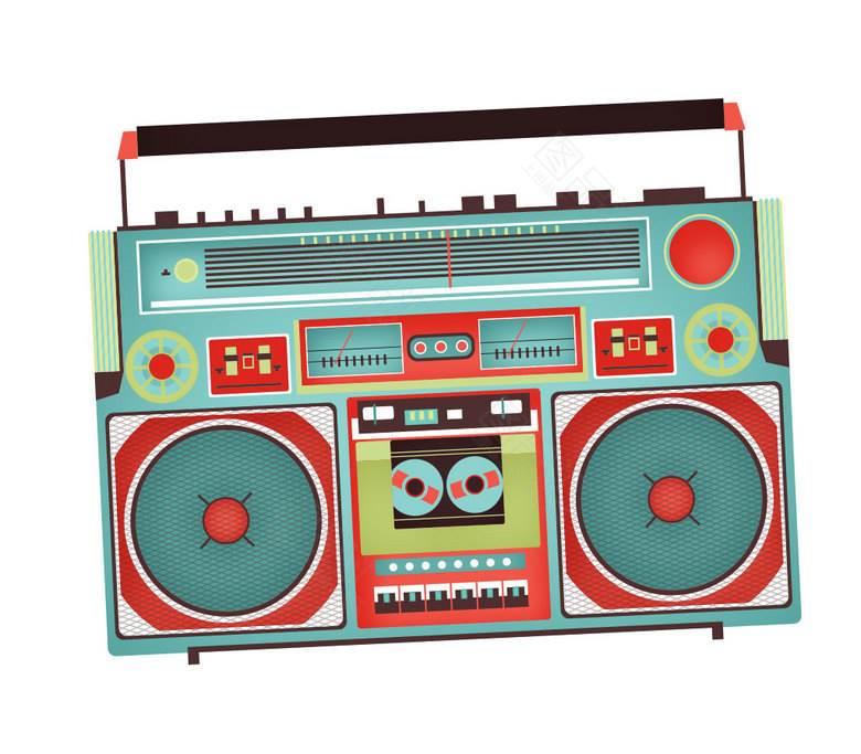 收音机简笔画 收音机简笔画卡通