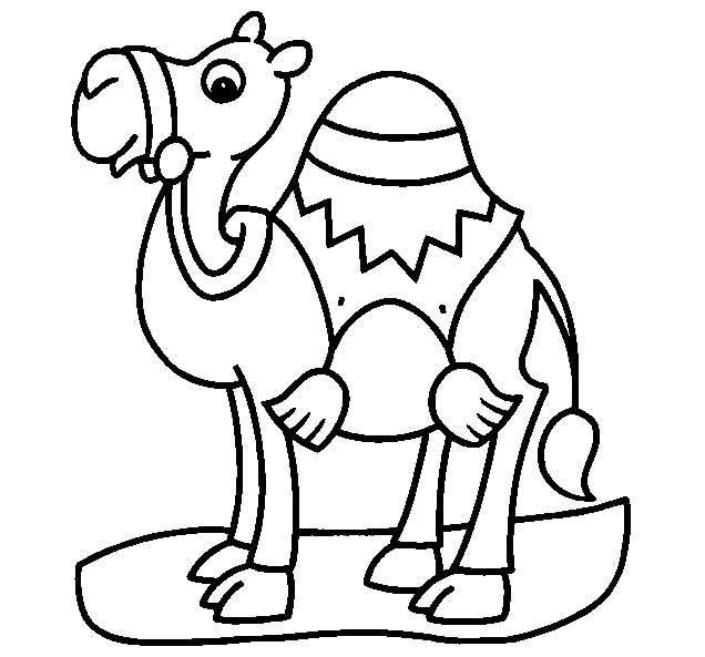 骆驼的简笔画图片大全 骆驼的简笔画图片大全大图