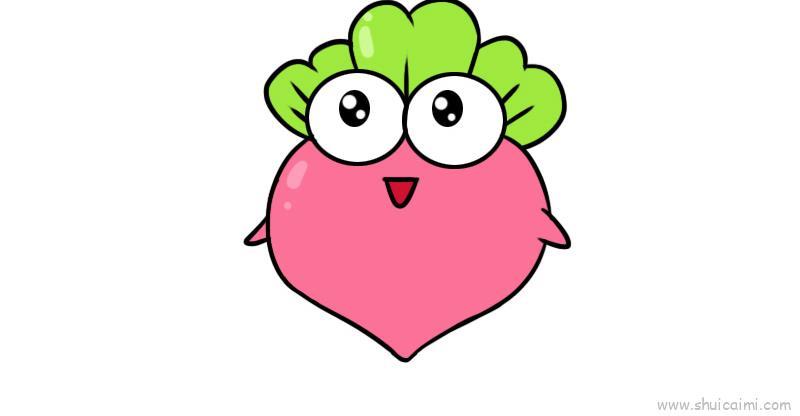 保卫萝卜儿童画怎么画 保卫萝卜简笔画画法