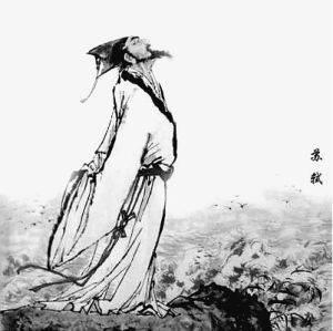 苏轼简笔画 苏轼简笔画可爱