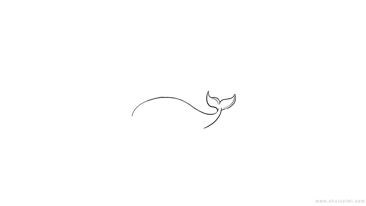 蓝鲸简笔画怎么画蓝鲸简笔画图片- 简笔画大全- 儿童简笔画图片大全