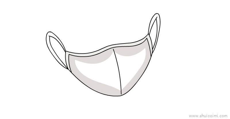 口罩教程儿童画怎么画 口罩教程简笔画简单