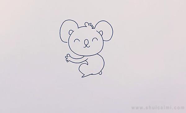 考拉简笔画怎么画 考拉简笔画好看