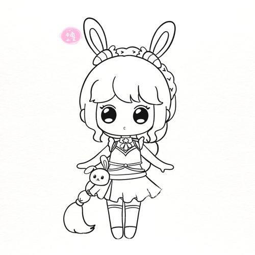 小舞简笔画 小舞简笔画可爱Q版
