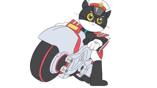 黑猫警长简笔画 黑猫警长简笔画儿童