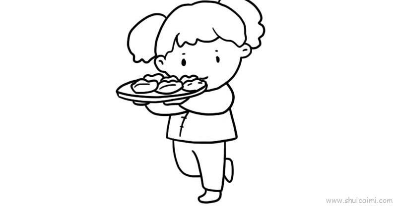 冬至儿童画怎么画 冬至简笔画图片大全