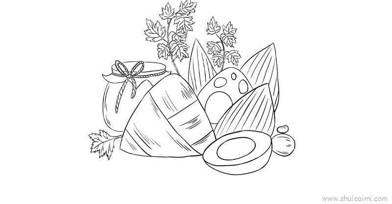 端午节儿童画怎么画 端午节简笔画简单
