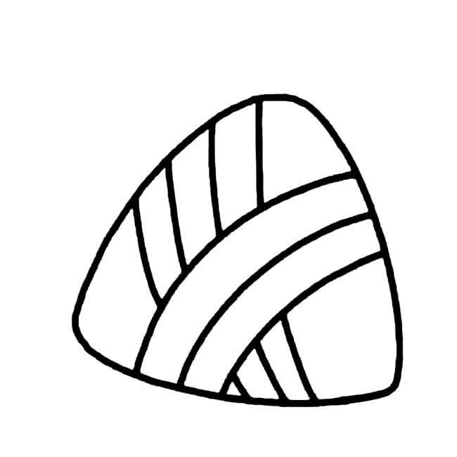 粽子简笔画图片大全 粽子简笔画图片