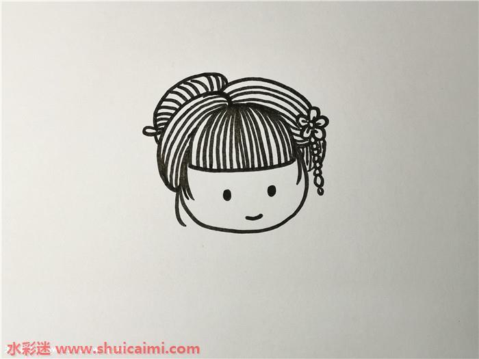 汉服怎么画 汉服简笔画步骤