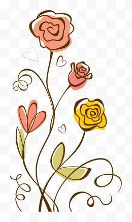 玫瑰花图片简笔画 玫瑰花图片简笔画手绘