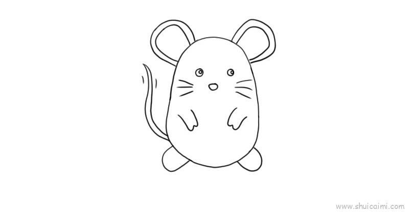 粉粉儿童画怎么画 粉粉简笔画顺序