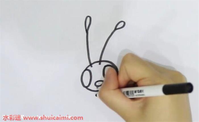 巴大蝴怎么画 巴大蝴简笔画简单易画