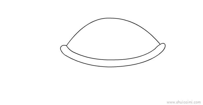 乌龟儿童画怎么画 乌龟简笔画好看