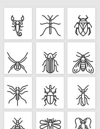 虫子简笔画 虫子简笔画图片大全