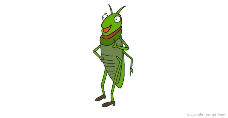 蟋蟀儿童画怎么画 蟋蟀简笔画画法