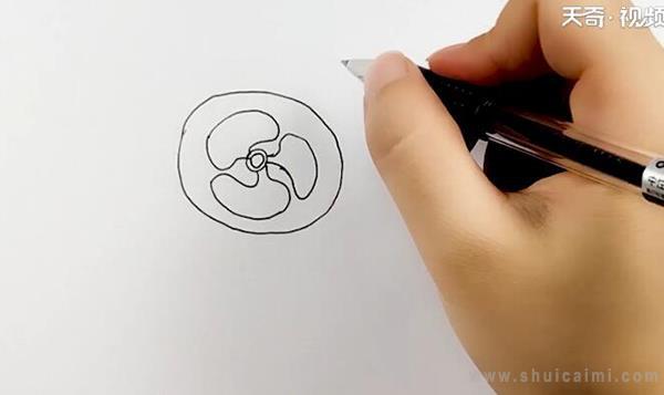 电风扇简笔画怎么画 电风扇简笔画简单
