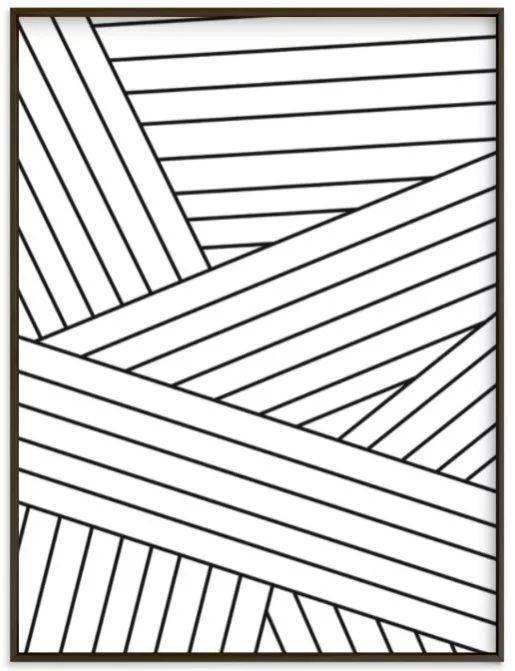 直线简笔画图片大全 直线简笔画图片大全