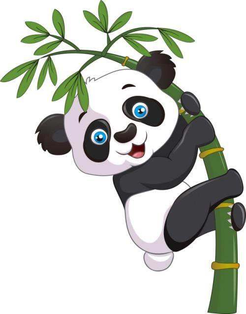 熊猫图片简笔画 熊猫图片简笔画可爱