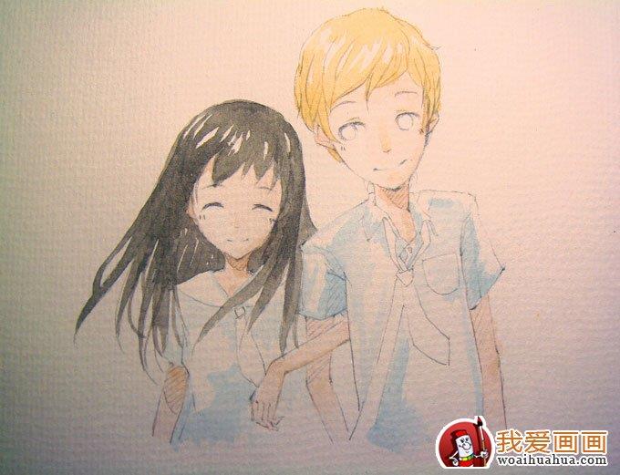 卡通人物水彩画的简单简笔画怎么画 卡通人物水彩画的简单简笔画简单又好看