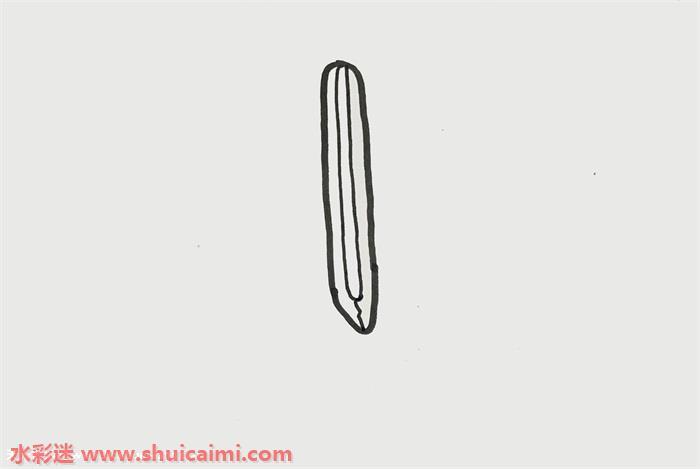 体温表怎么画 体温表简笔画步骤图