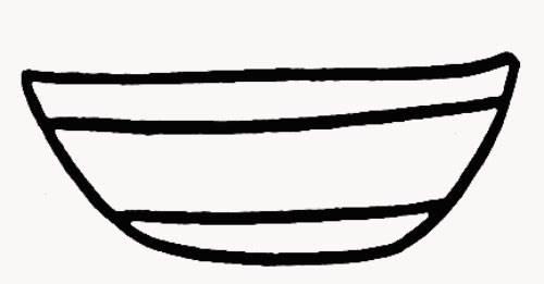 饭碗简笔画 饭碗简笔画图片