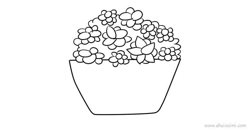 一摸香植物儿童画怎么画 一摸香植物简笔画简单又好看