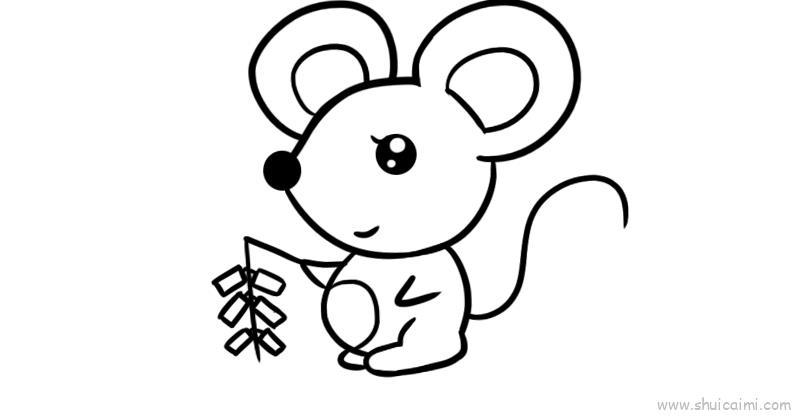 放鞭炮儿童画怎么画 放鞭炮简笔画步骤