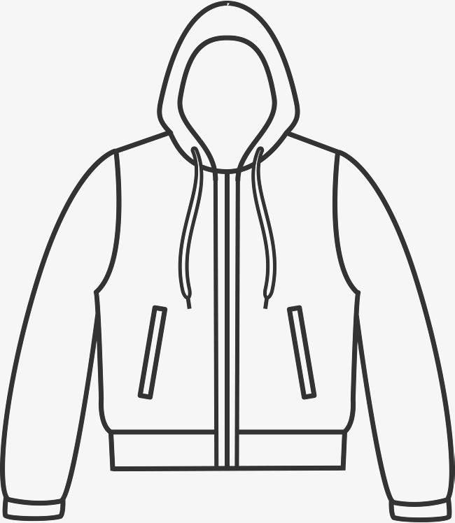 外套简笔画 外套简笔画涂色