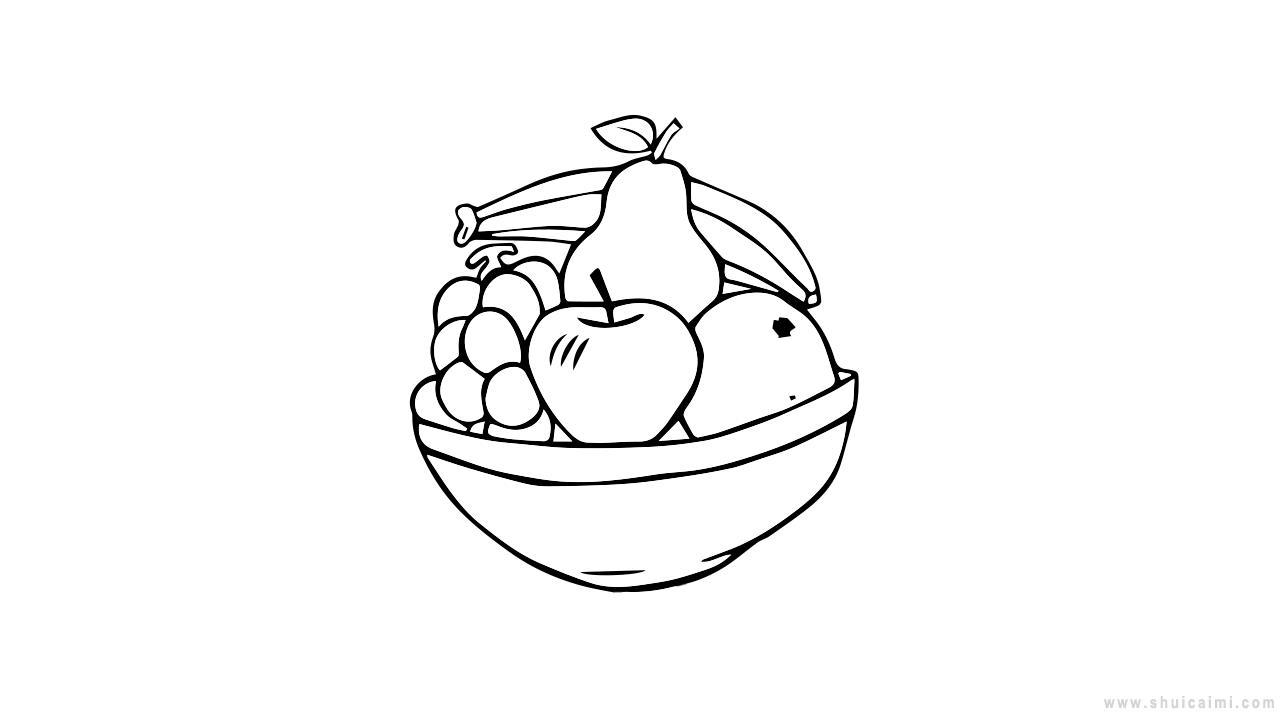 各种水果简笔画怎么画 各种水果简笔画步骤