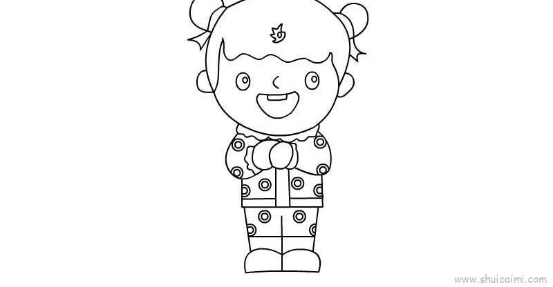 欢欢喜喜过新年儿童画怎么画 欢欢喜喜过新年简笔画图片大全