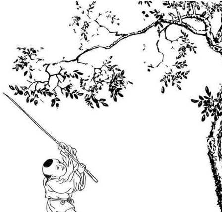 枣树简笔画图片大全 枣树简笔画图片大全儿童画