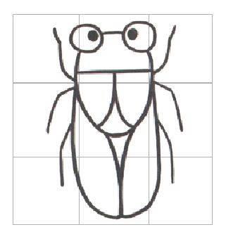 蝉简笔画 蝉简笔画图片大全