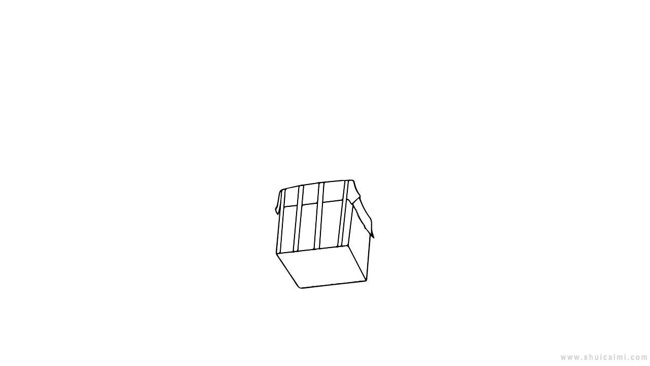 绝地求生空投简笔画怎么画 绝地求生空投简笔画好看