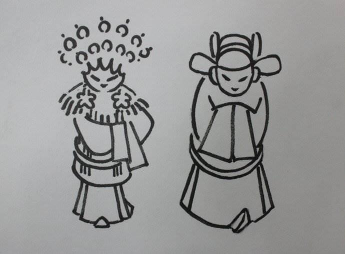 福星简笔画怎么画 福星简笔画图片大全