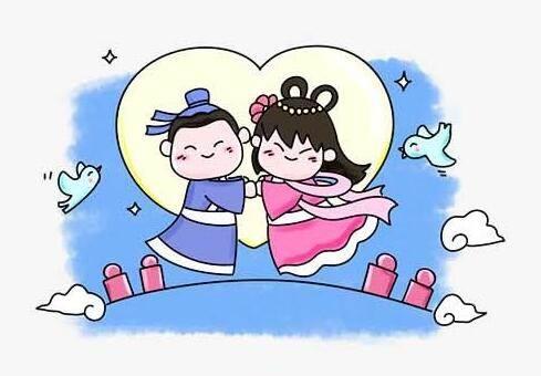 牛郎织女连环画简笔画 牛郎织女连环画简笔画图片
