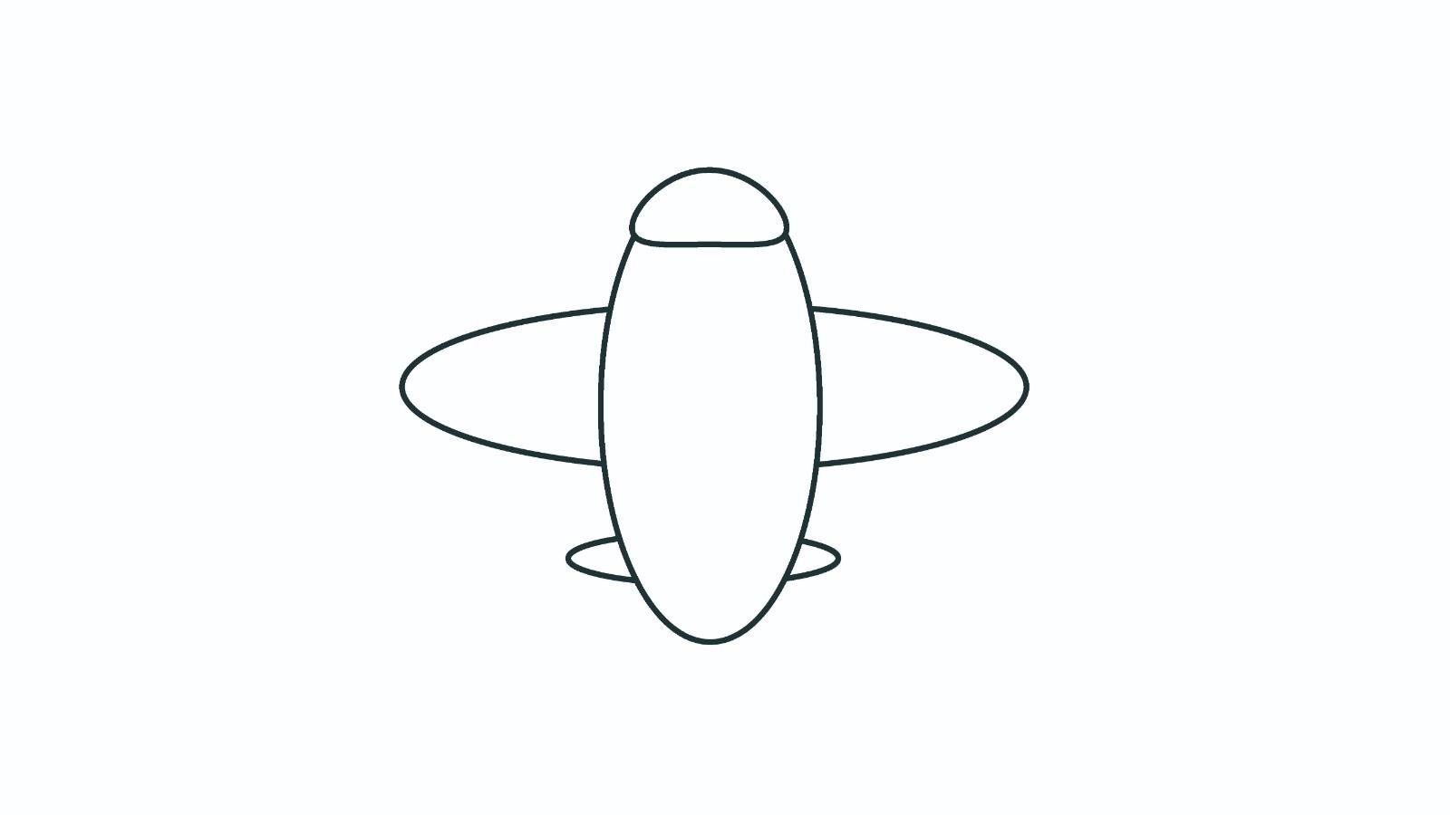 航天飞机简笔画怎么画 航天飞机简笔画简单