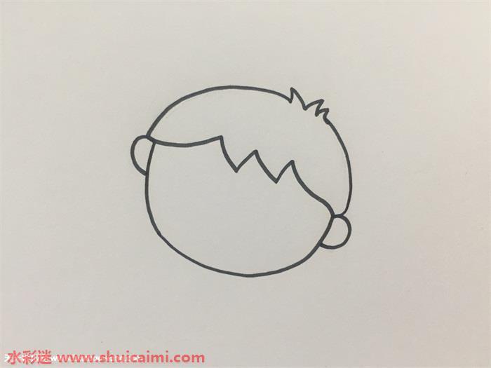 小孩怎么画 小孩简笔画简单彩色