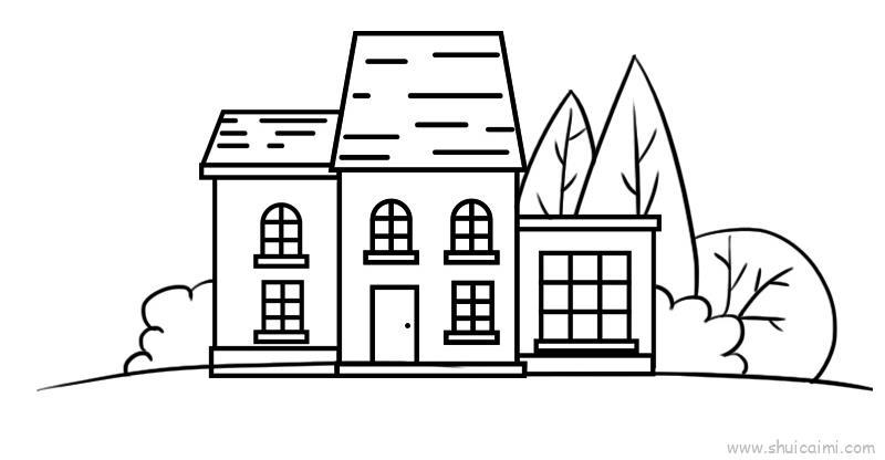 乡村巨变儿童画怎么画 乡村巨变简笔画简单又好看