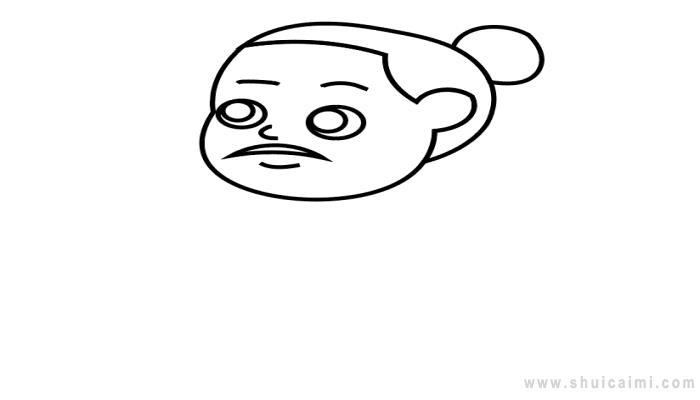 屈原简笔画怎么画 屈原简笔画步骤